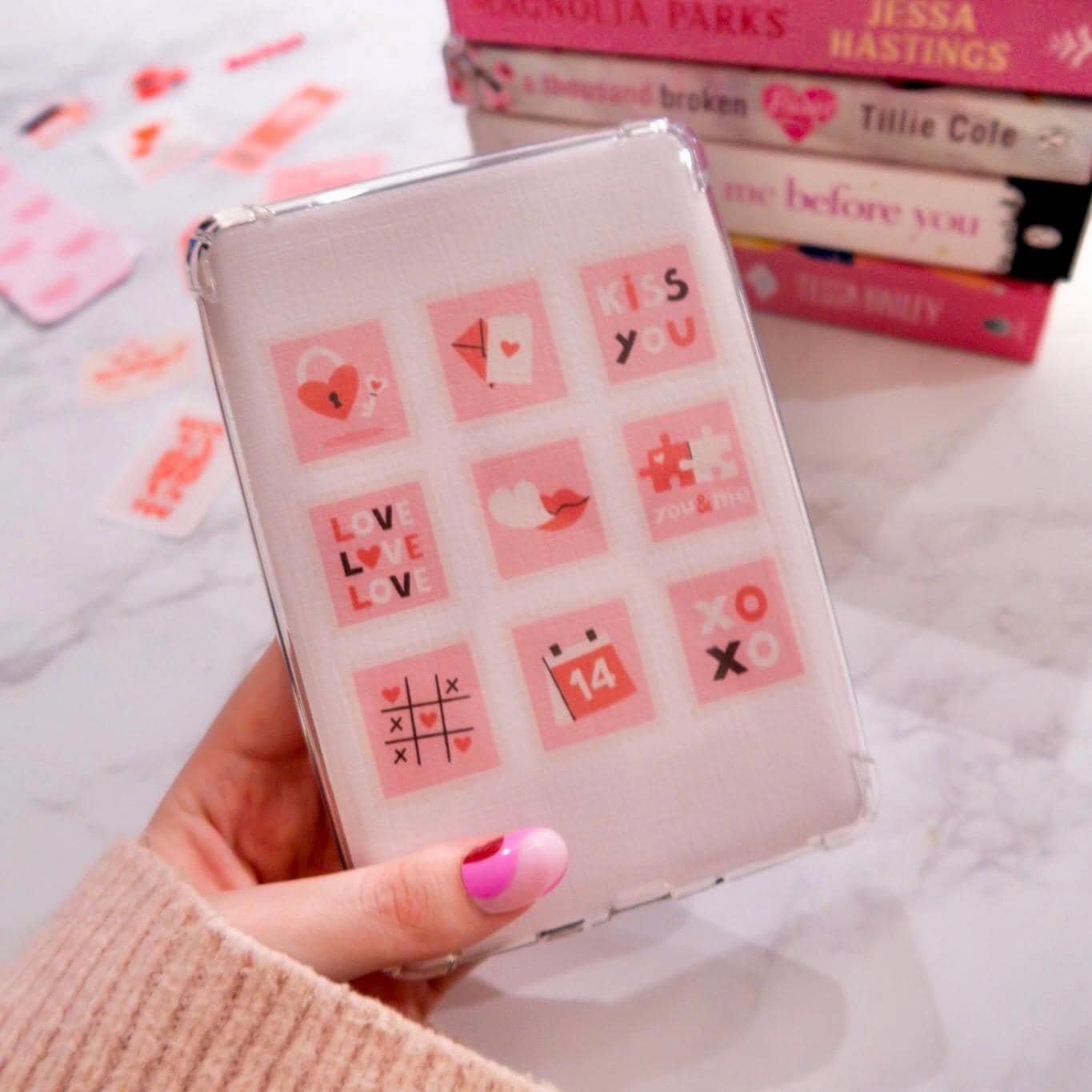 Valentines Single Sided Kindle Inserts