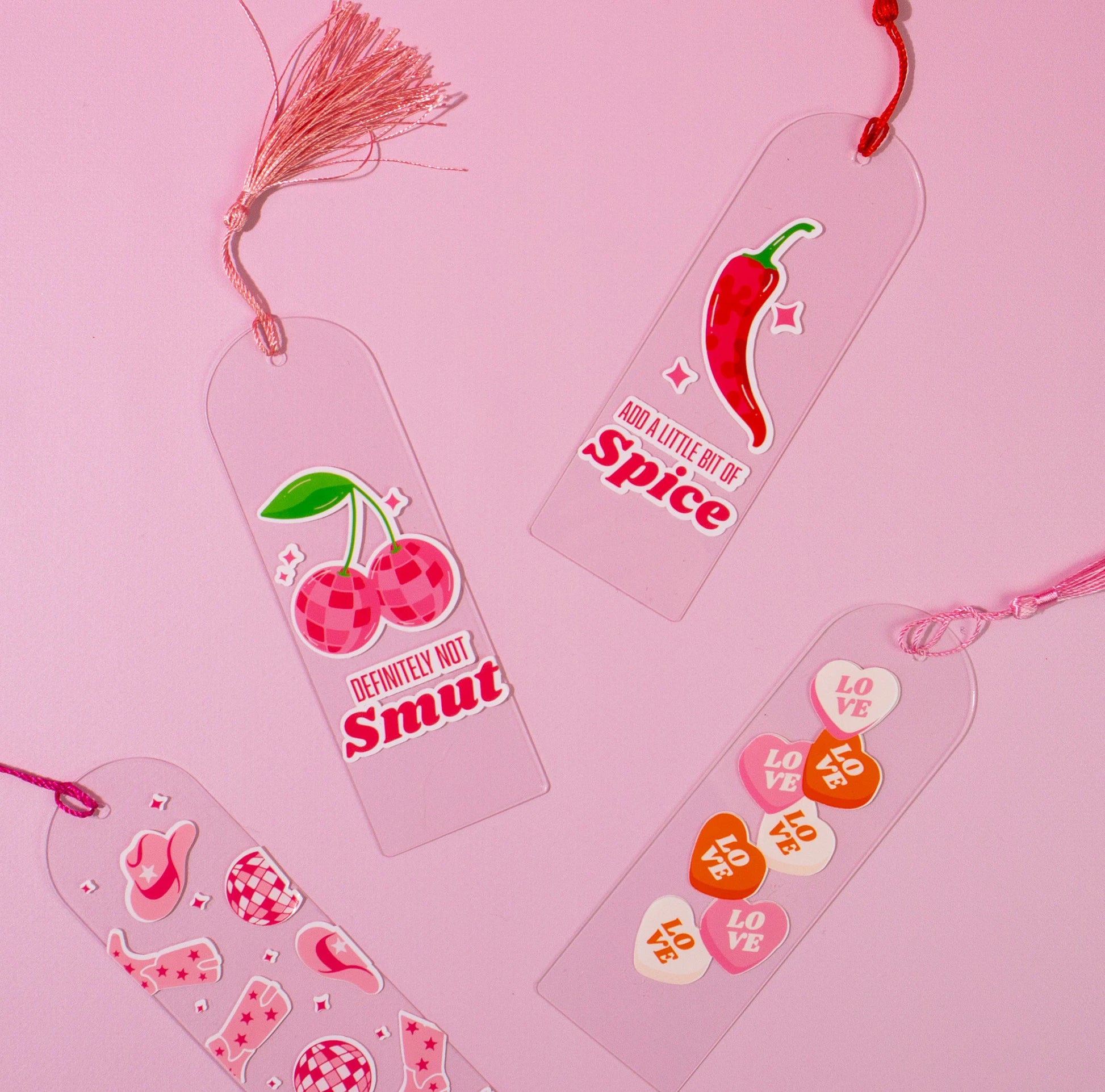Add a little bit of SPICE Bookmark with Tassel
