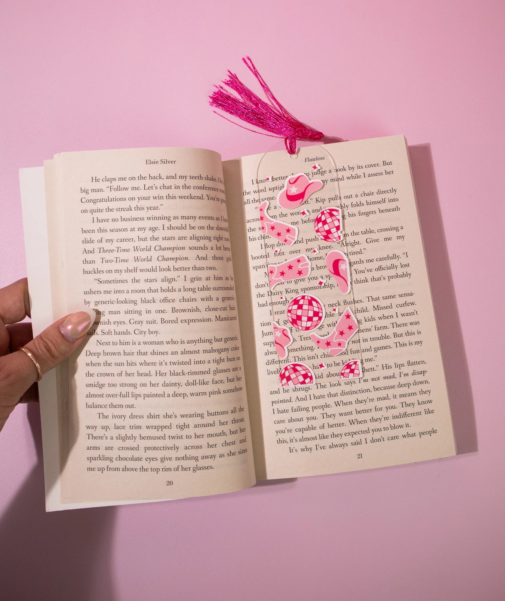 YEEHAW Cowboy inspired Bookmark with Tassel