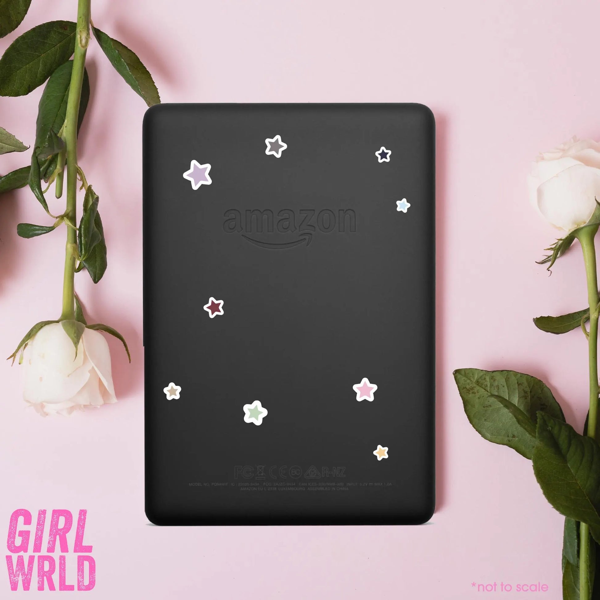 Eras Star Multiple Sticker Set// Kindle, E-Reader sticker, Laptop Sticker,Girly decal, Waterproof, iPad stickers