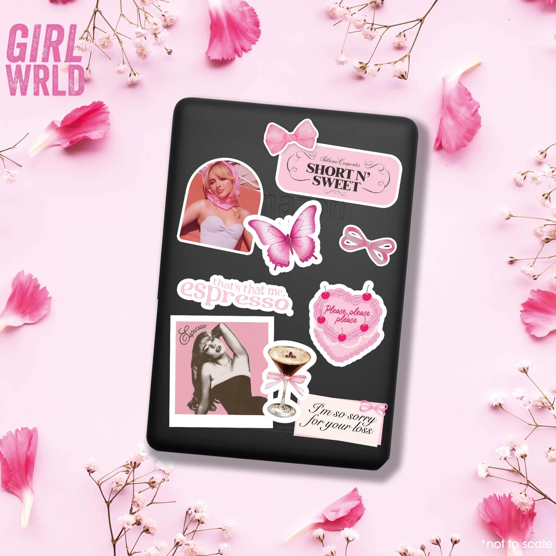 That's That me, Espresso Sticker// Kindle, E-Reader sticker, Laptop Sticker,Girly decal, Waterproof, iPad stickers