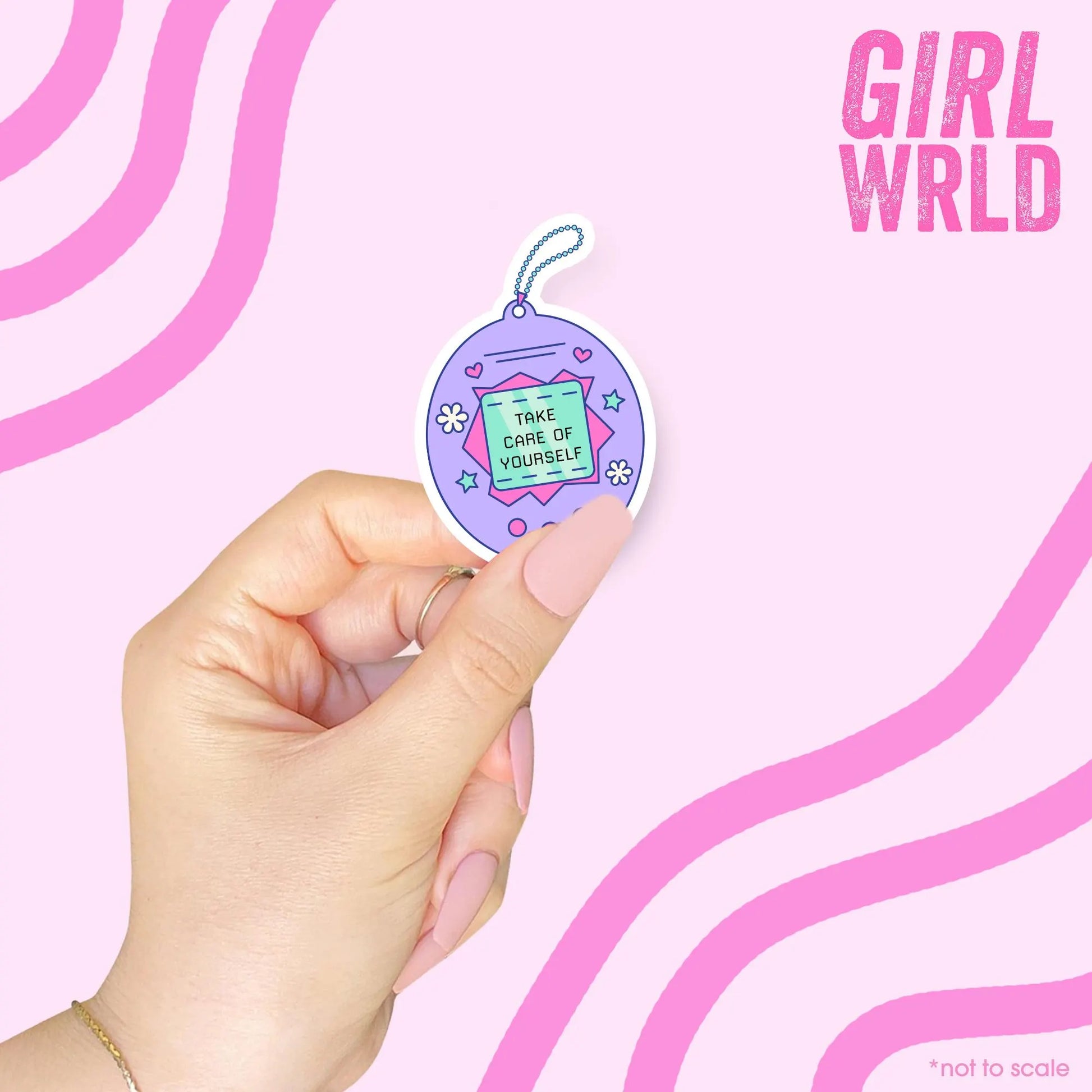 Tamagotchi Y2K E-Reader Sticker, Retro Games Stickers, Girly decal, Waterproof, iPad stickers, Kindle Sticker, Girl Accessory, Gift