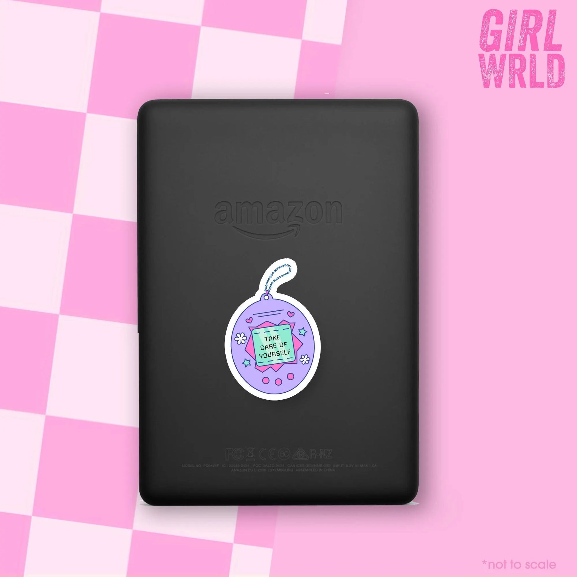 Tamagotchi Y2K E-Reader Sticker, Retro Games Stickers, Girly decal, Waterproof, iPad stickers, Kindle Sticker, Girl Accessory, Gift
