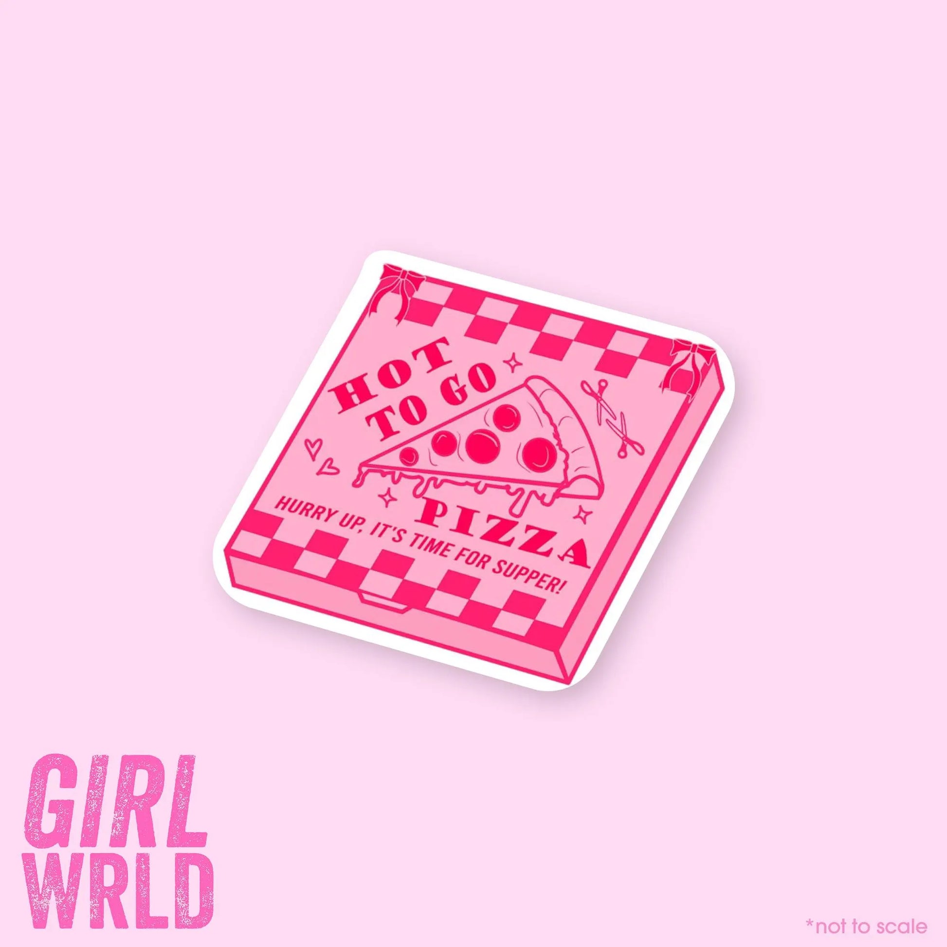 CHAPPELL ROAN Hot To Go Sticker // Pizza / Kindle, E-Reader sticker, Laptop Sticker,Girly decal, Waterproof, iPad stickers