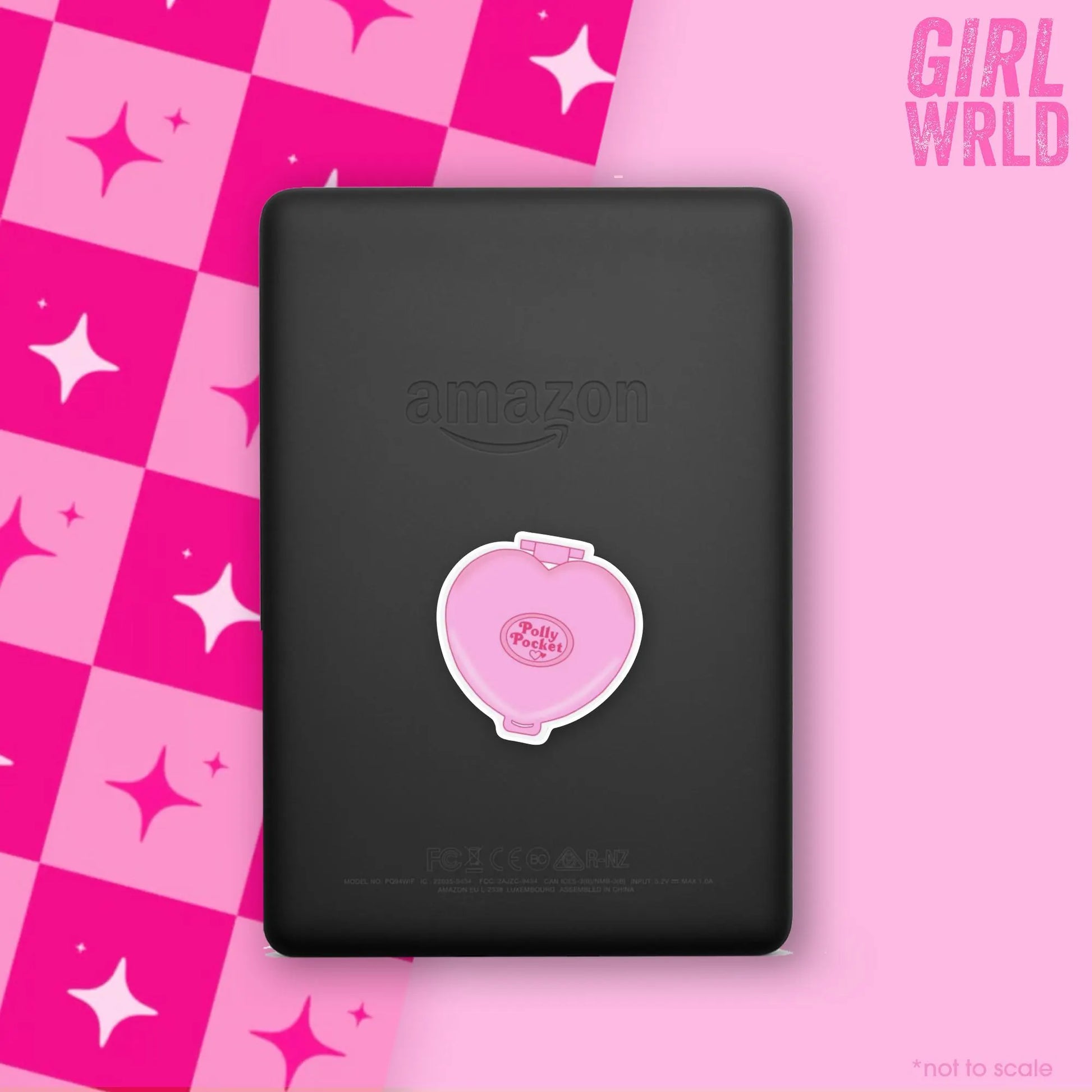Polly Pocket Y2K E-Reader Sticker, Girly decal, Waterproof, iPad stickers, Kindle Sticker, Girl Accessory, Gift