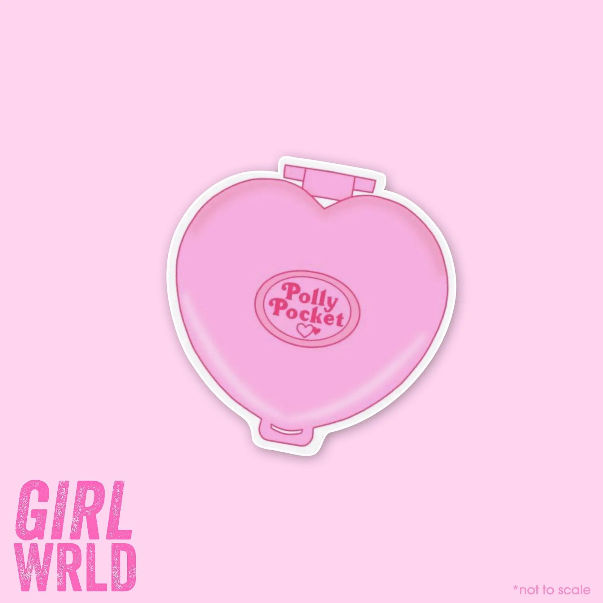 Polly Pocket Y2K E-Reader Sticker, Girly decal, Waterproof, iPad stickers, Kindle Sticker, Girl Accessory, Gift